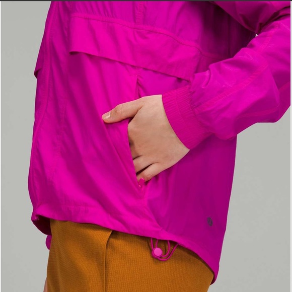 Lululemon hood lite packable jacket size 4 pow pink - Picture 2 of 2